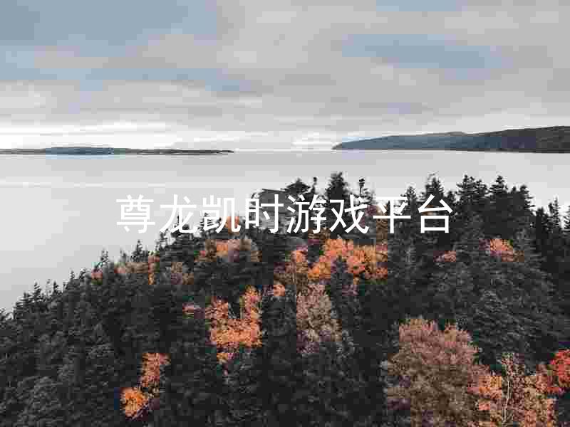 尊龙凯时游戏平台